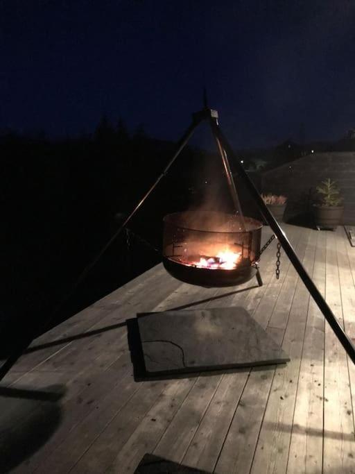 Voss - Flott Hytte I Bavallen Skulestadmo Extérieur photo