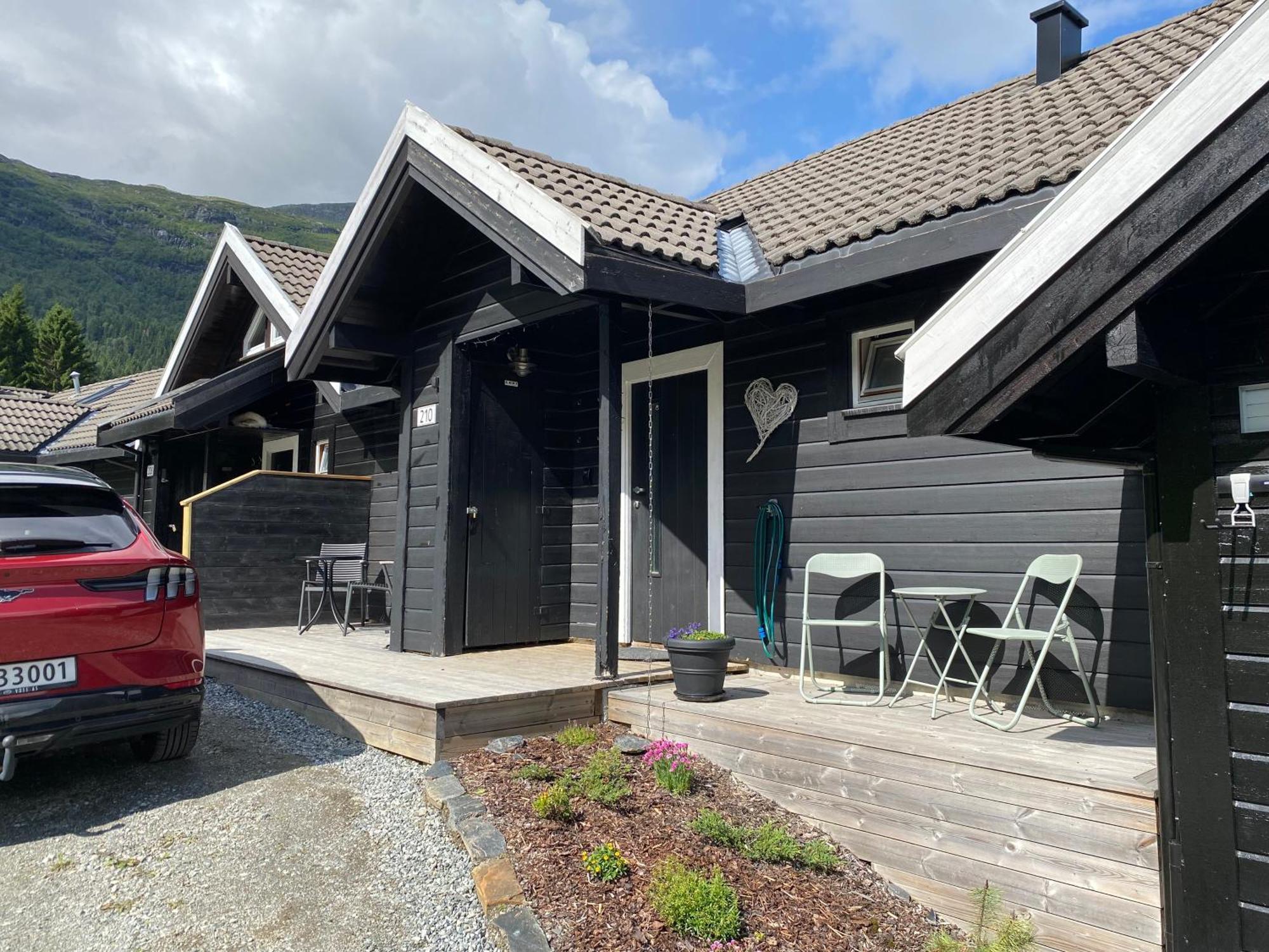 Voss - Flott Hytte I Bavallen Skulestadmo Extérieur photo